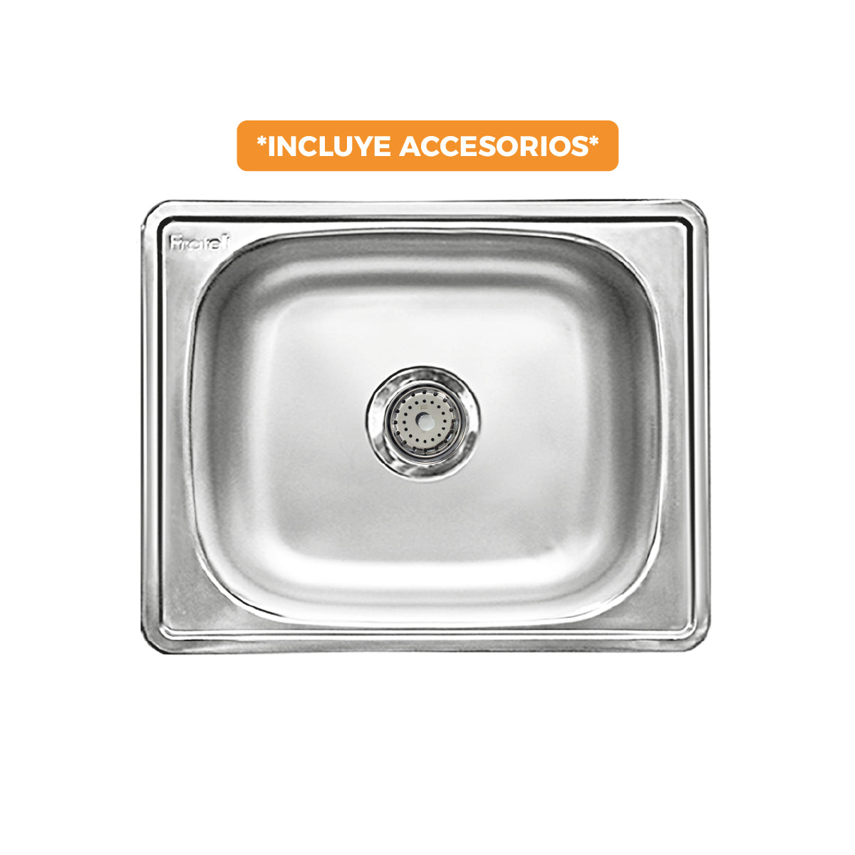 Lavadero Acero Inoxidable 50X40 (Ge5040)Fratelli